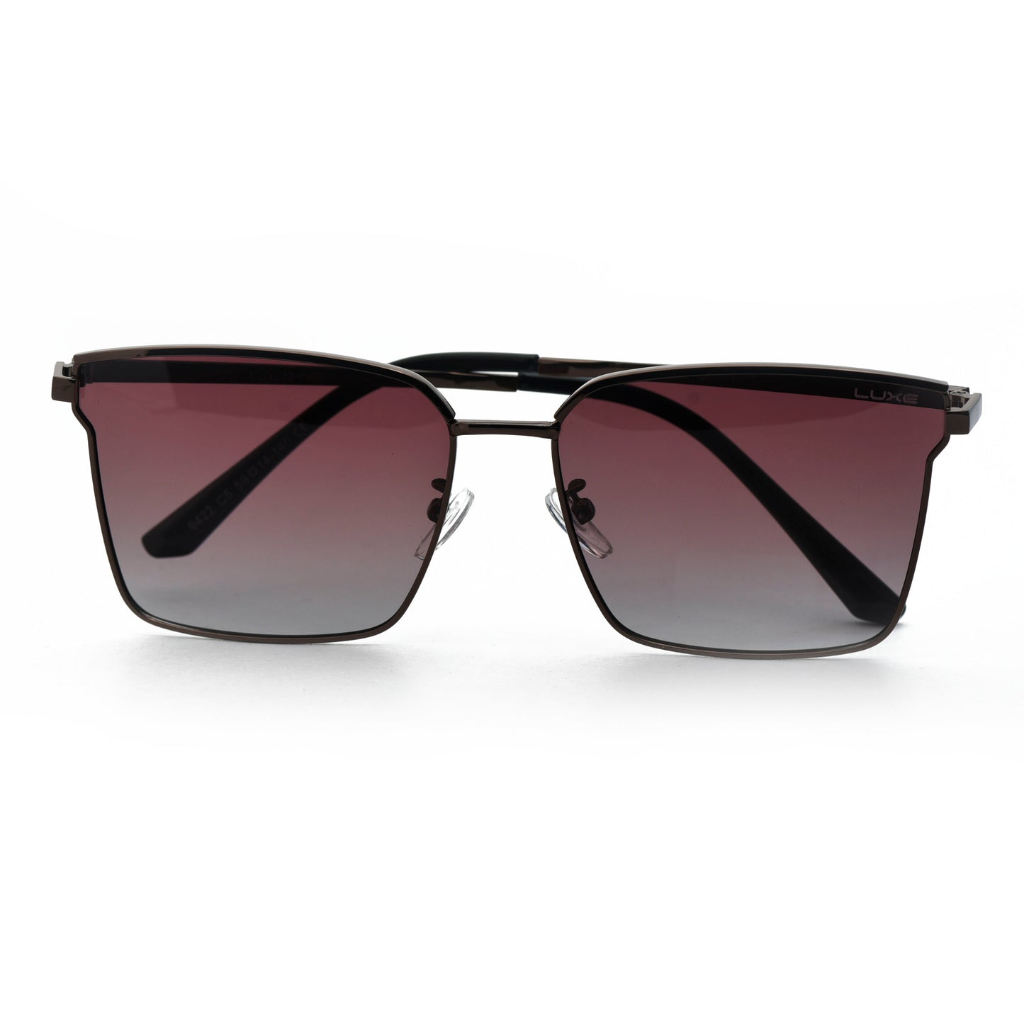 Luxe Shades "Horizon Hues" - Modern Square Sunglasses with Gradient Lenses