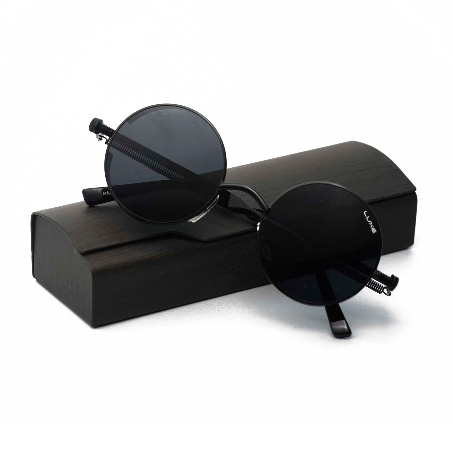 LUXE Steampunk Round Sunglasses – Born to Break the Rules