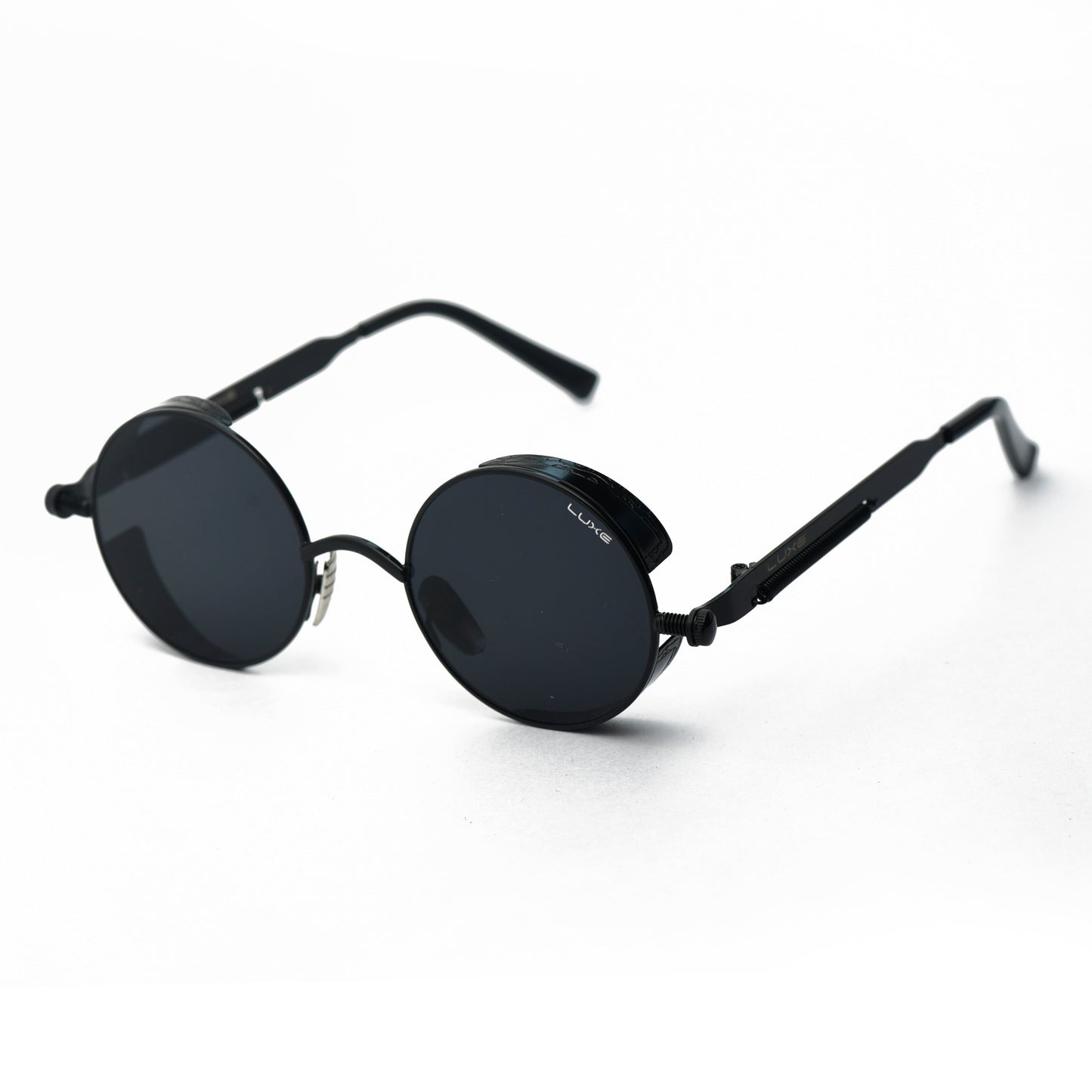 LUXE Steampunk Round Sunglasses – Born to Break the Rules
