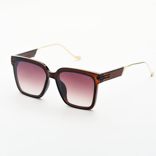 Classic Tortoise Shell Frame with Architected Temple Detailing